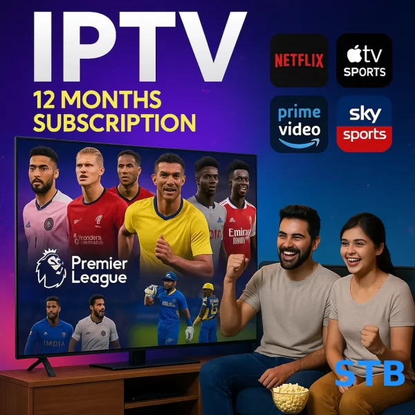 STB IPTV 12-Month Subscription – 23,000+ Live TV & Movies